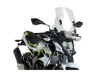 Puig Adjustable Twin Screen In Clear for Kawasaki Z125 (19-24)
