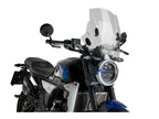 Puig Adjustable Twin Screen In Clear for Zontes GK350 (22-25)