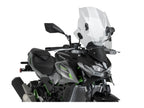 Puig Adjustable Twin Screen In Clear for Kawasaki Z500 (24-25)