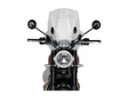 Puig Adjustable Twin Screen In Clear for Triumph Scrambler 1200 X (24-25)