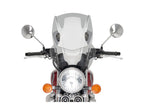 Puig Adjustable Twin Screen In Clear for BMW R Nine T Urban G/S (21-24)