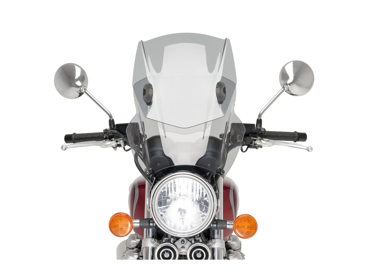 Puig Adjustable Twin Screen In Clear for Yamaha MT-01 (05-12)