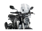 Puig Adjustable Twin Screen In Clear for Honda CB300 R Neo Sports Cafe (18-19)