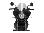 Puig Mirage Touring Screen In Clear for Kawasaki Eliminator 500 (24-25)