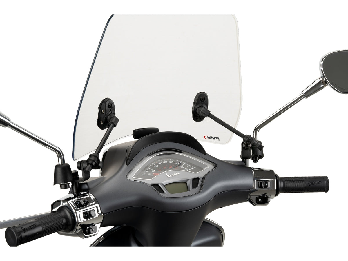 Puig Traffic Screen In Clear for Piaggio Vespa Sprint 150 IGet ABS (20-24)