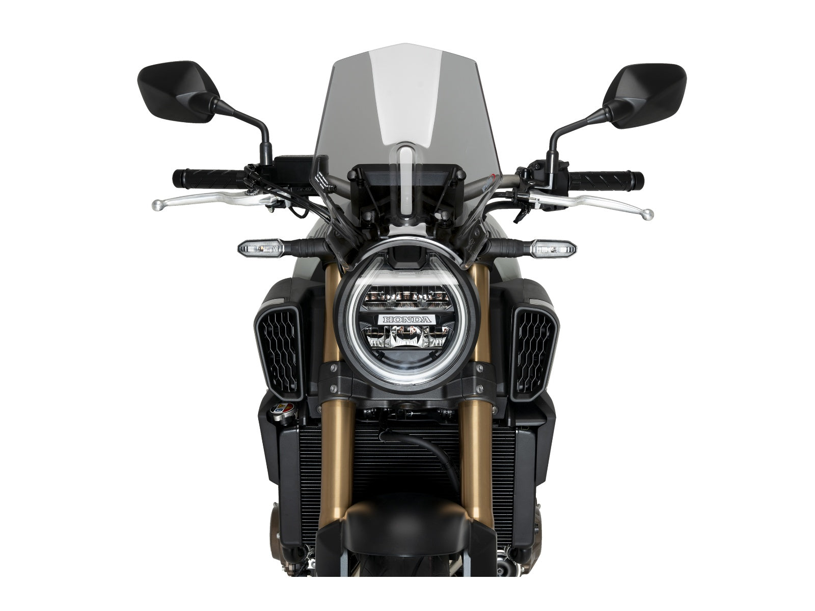 Puig New Generation Sport Screen In Clear for Honda CB650 R Neo Sports Cafe (24-25)