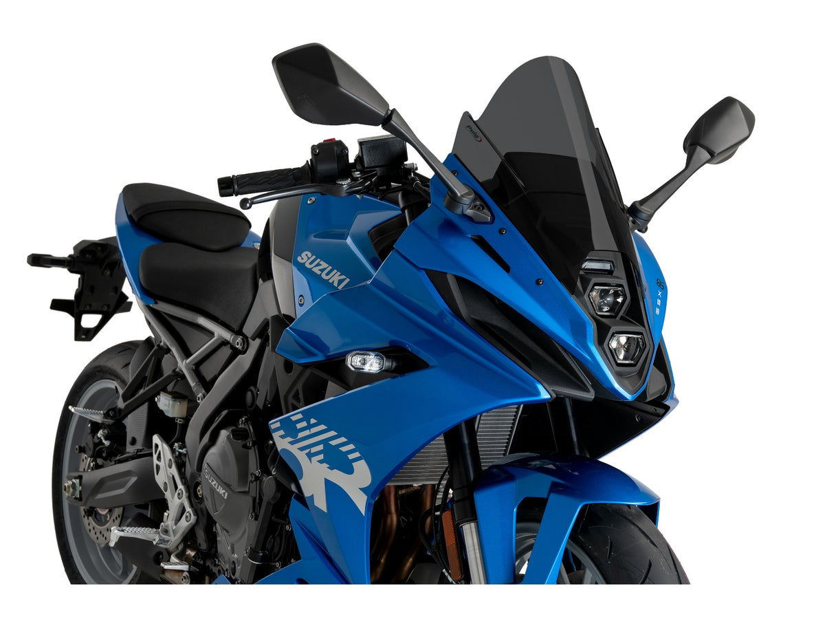 Puig R-Racer Screen In Clear for Suzuki GSX 8R (24-25)