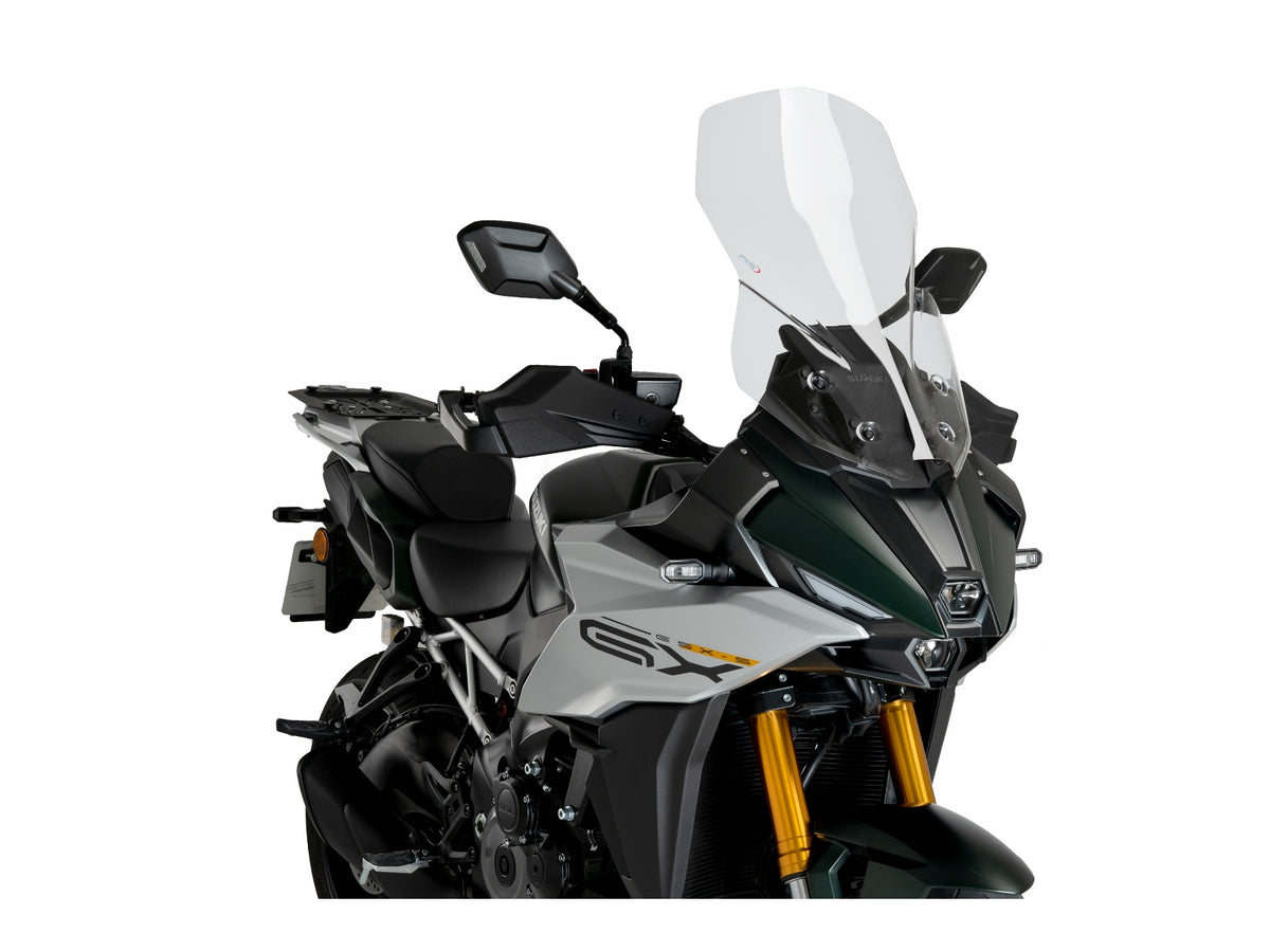 Puig Touring Screen In Clear for Suzuki GSX S 1000 GX (24-25) Main image