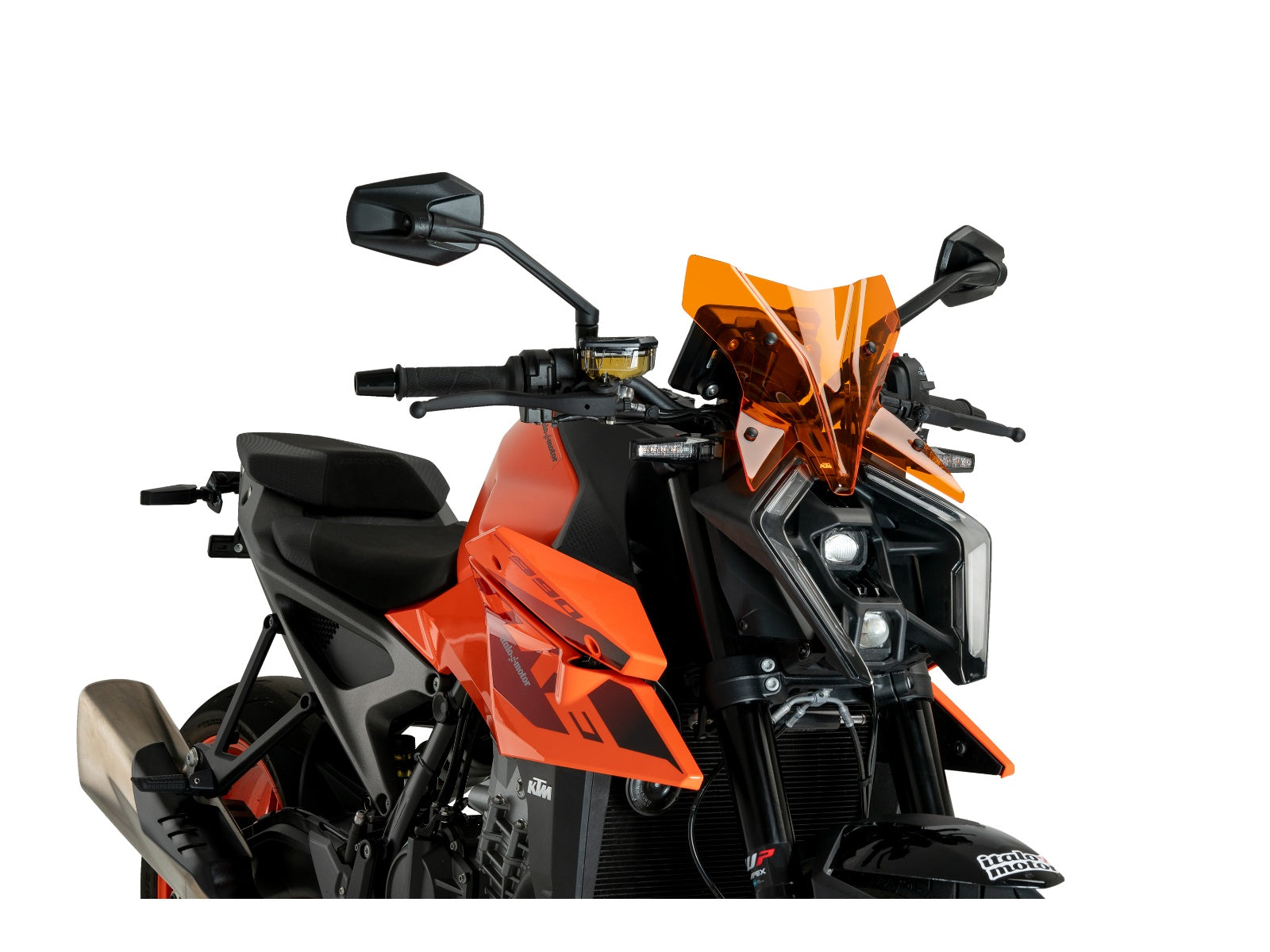 Puig New Generation Sport Screen In Clear for KTM 990 Duke R (24-25)