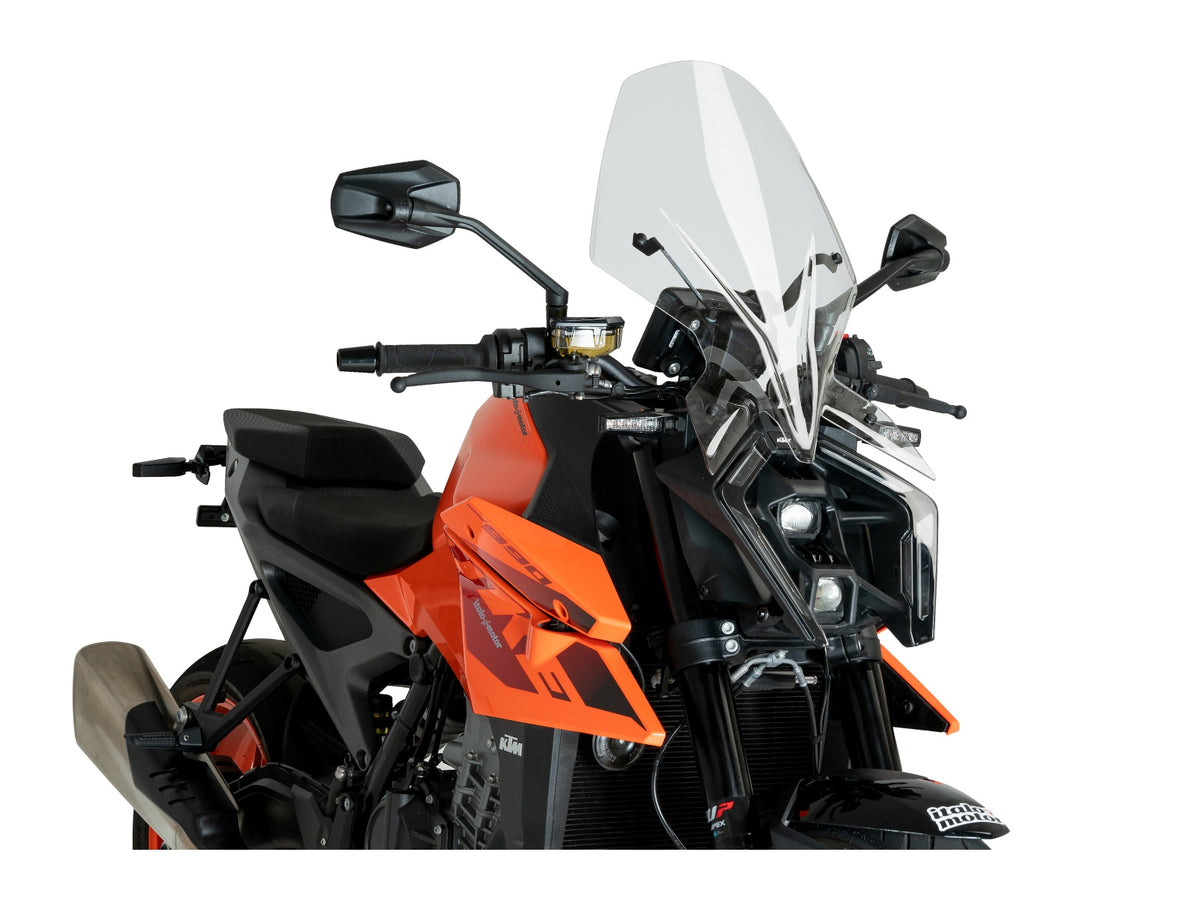 Puig New Generation Touring Screen In Clear for KTM 990 Duke (24-25) Main image