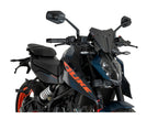Puig New Generation Sport Screen In Clear for KTM 390 Duke (24-25)