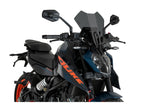 Puig New Generation Touring Screen In Clear for KTM 390 Duke (24-25)