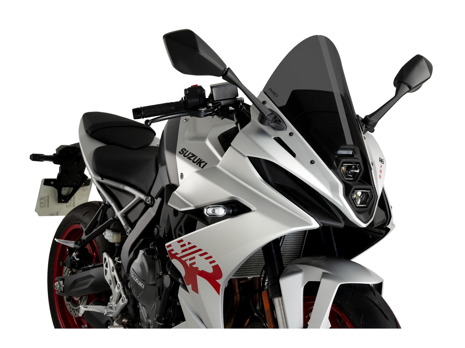 Puig R-Racer Screen In Clear for Suzuki GSX 8R (24-25)
