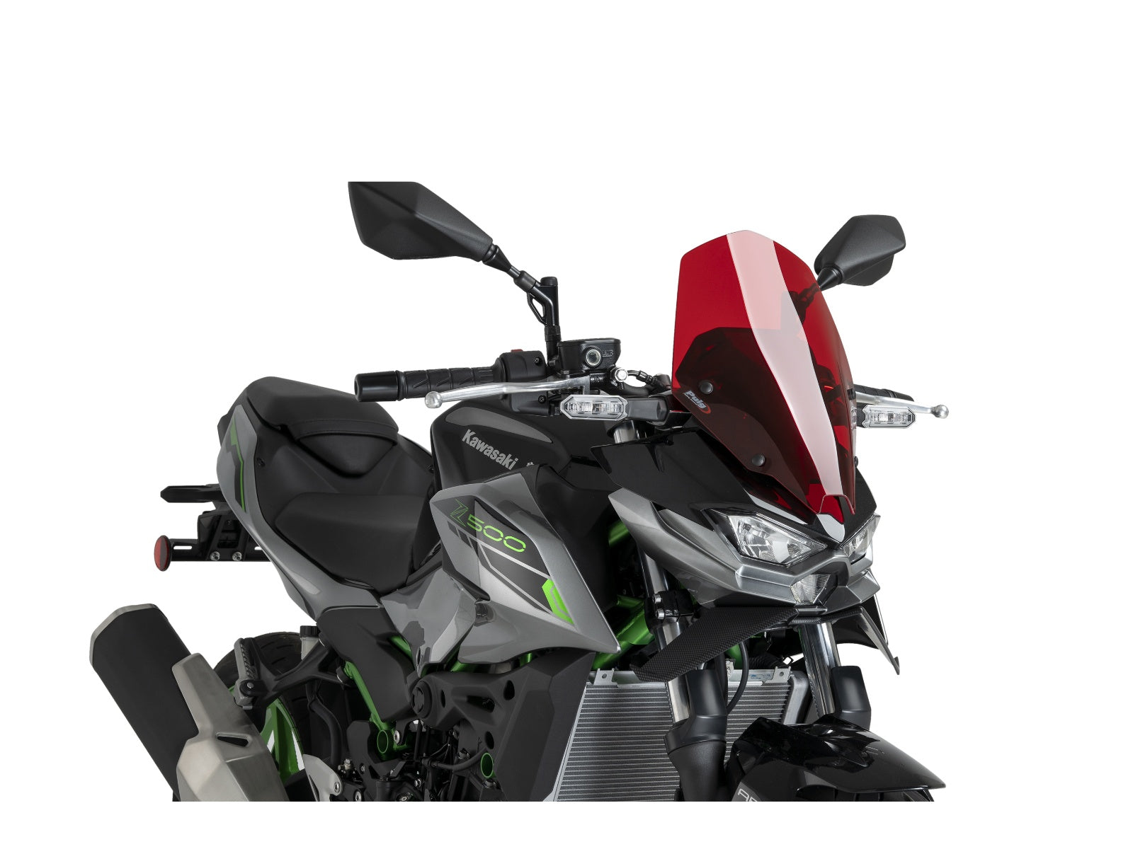 Puig New Generation Touring Screen In Clear for Kawasaki Z500 SE (24-25)
