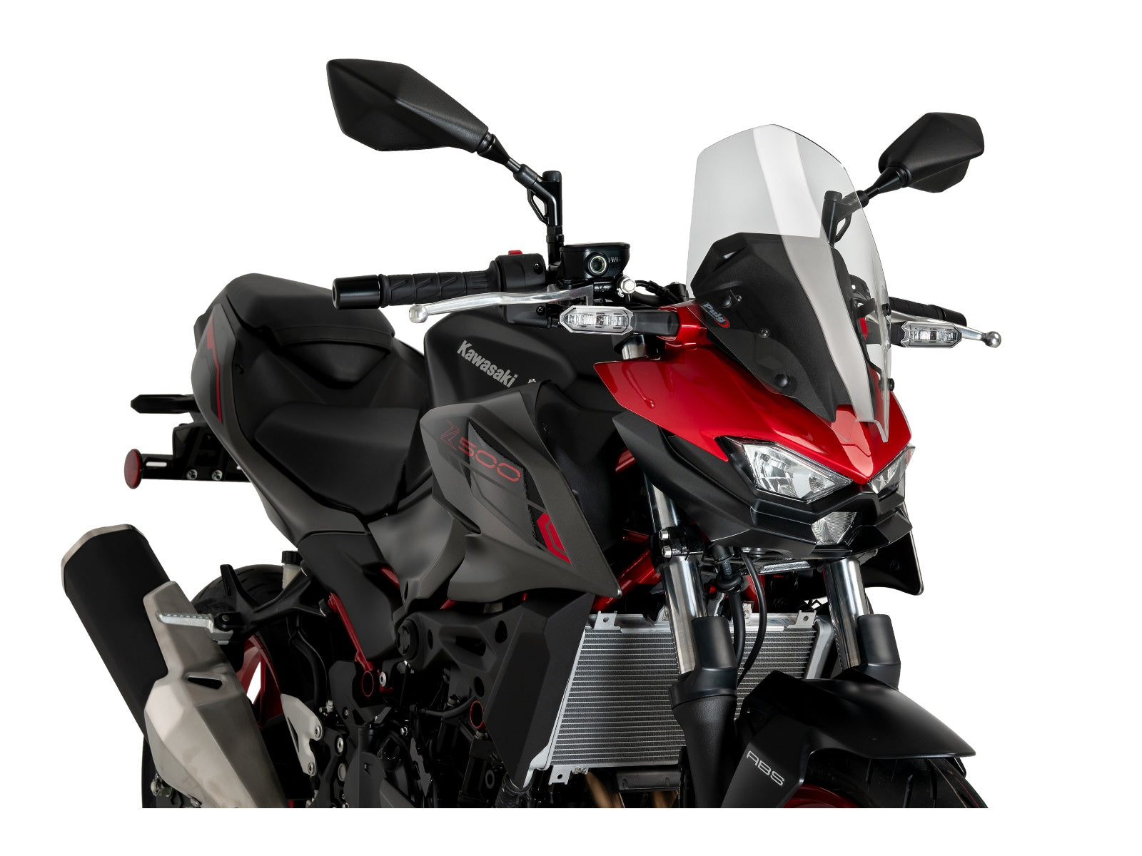 Puig New Generation Touring Screen In Clear for Kawasaki Z500 SE (24-25)