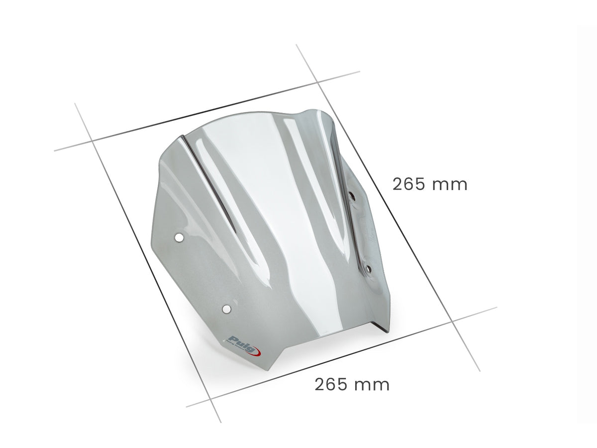 Puig Sport Screen In Clear for Honda NX500 (24-25)