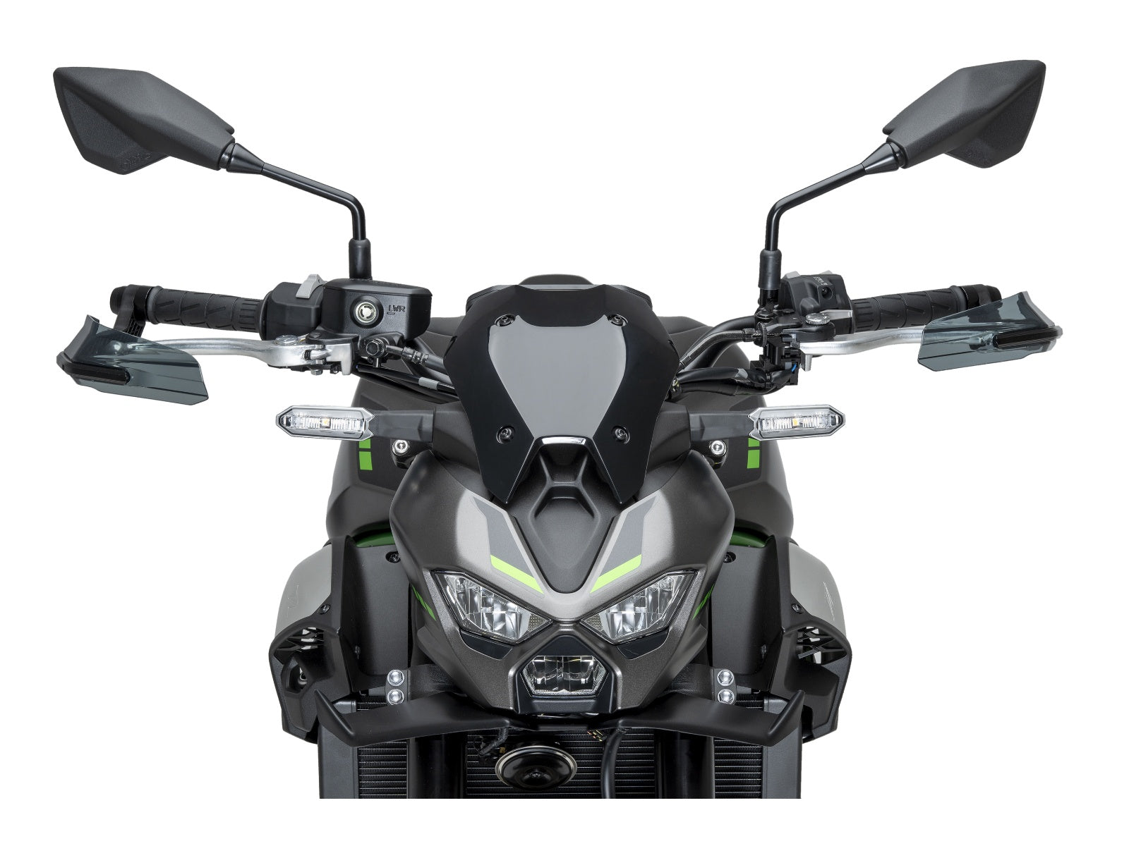 Puig Handguards In Black for Kawasaki Z900 (17-24)