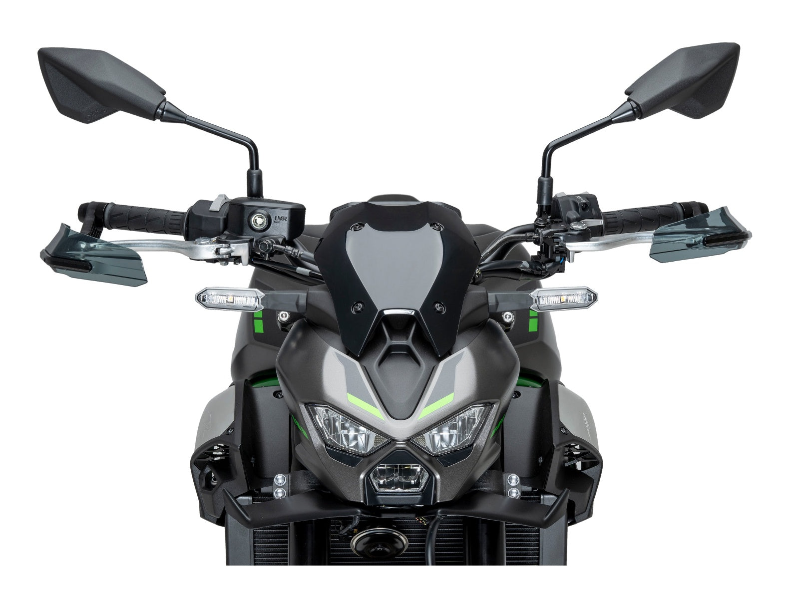 Puig Handguards In Black for Kawasaki Z900 SE (22-24)