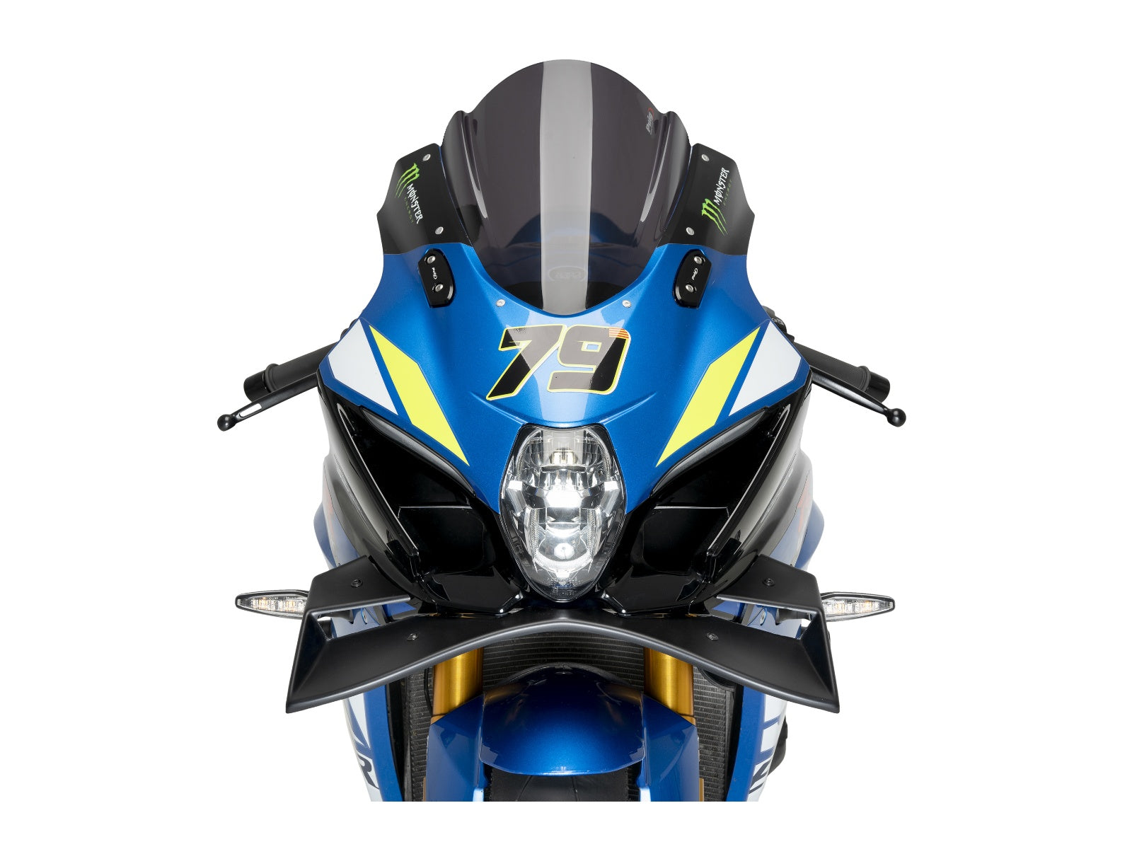 Puig GP Front Downforce Spoilers for Suzuki GSX-R1000R (17-21)