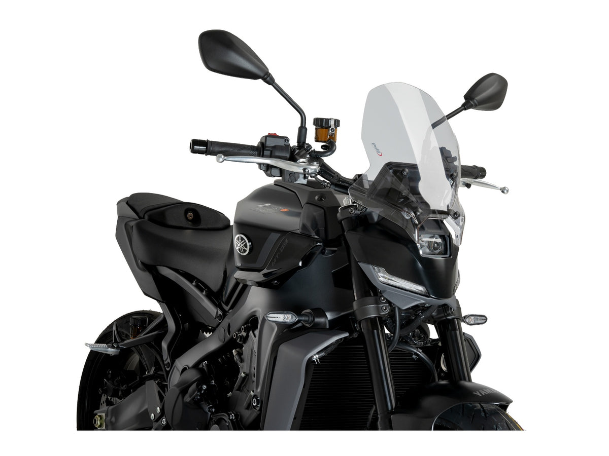 Puig New Generation Touring Screen In Clear for Yamaha MT-09 (24-25) Main image
