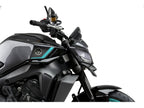 Puig Naked Front Downforce Spoilers In Matt Black for Yamaha MT-09 (24-25)