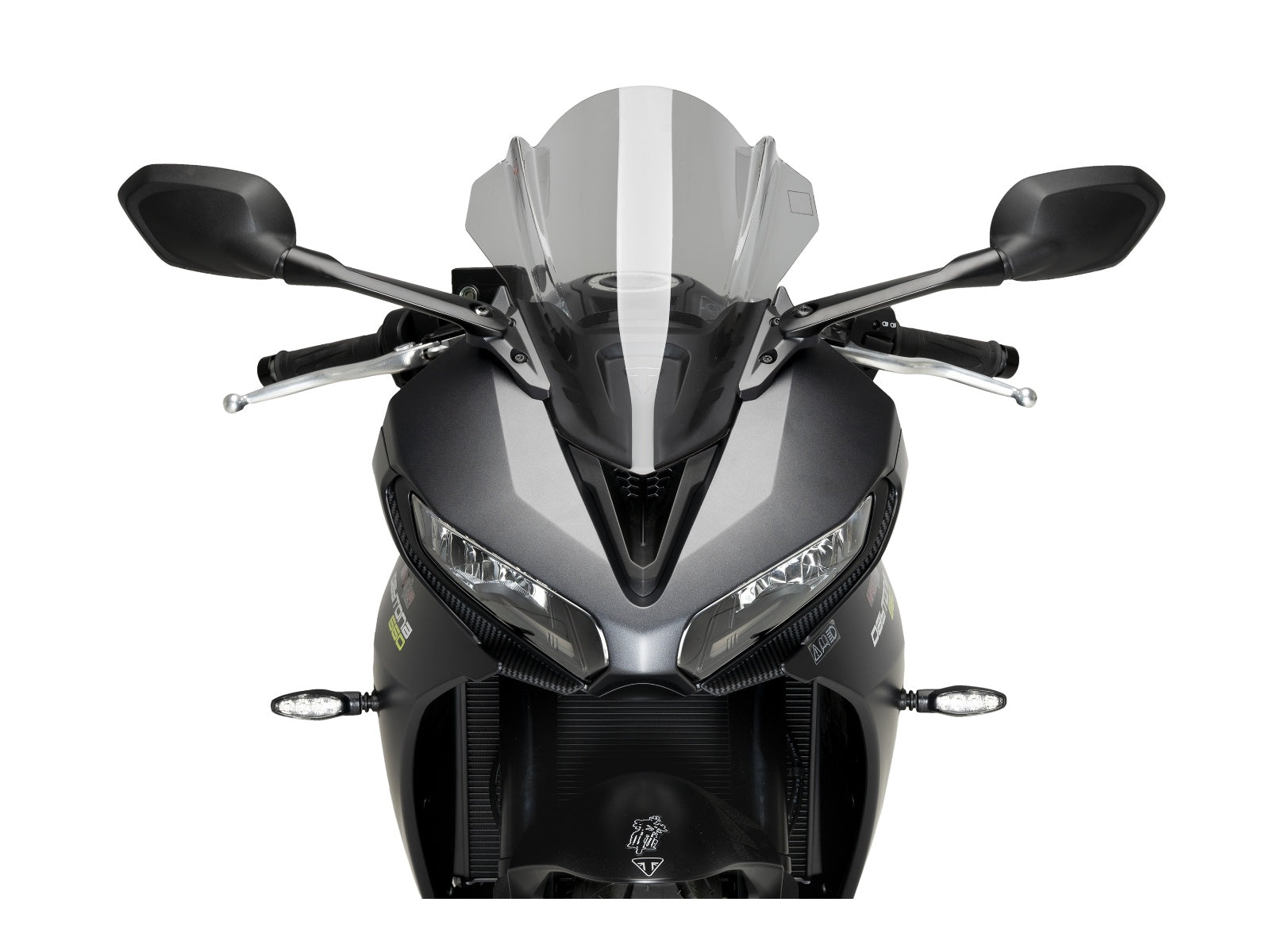 Puig R-Racer Screen In Clear for Triumph Daytona 600 (24-25)