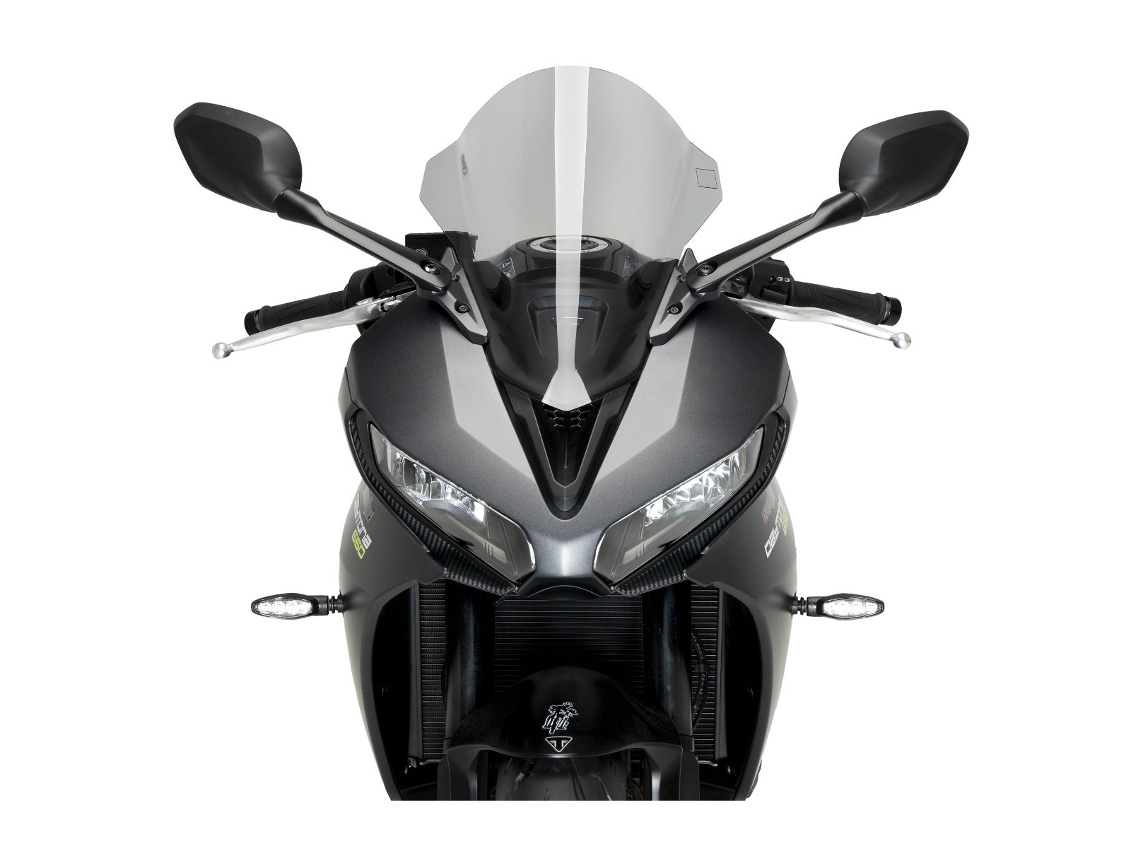 Puig R-Racer Screen In Clear for Triumph Daytona 600 (24-25)