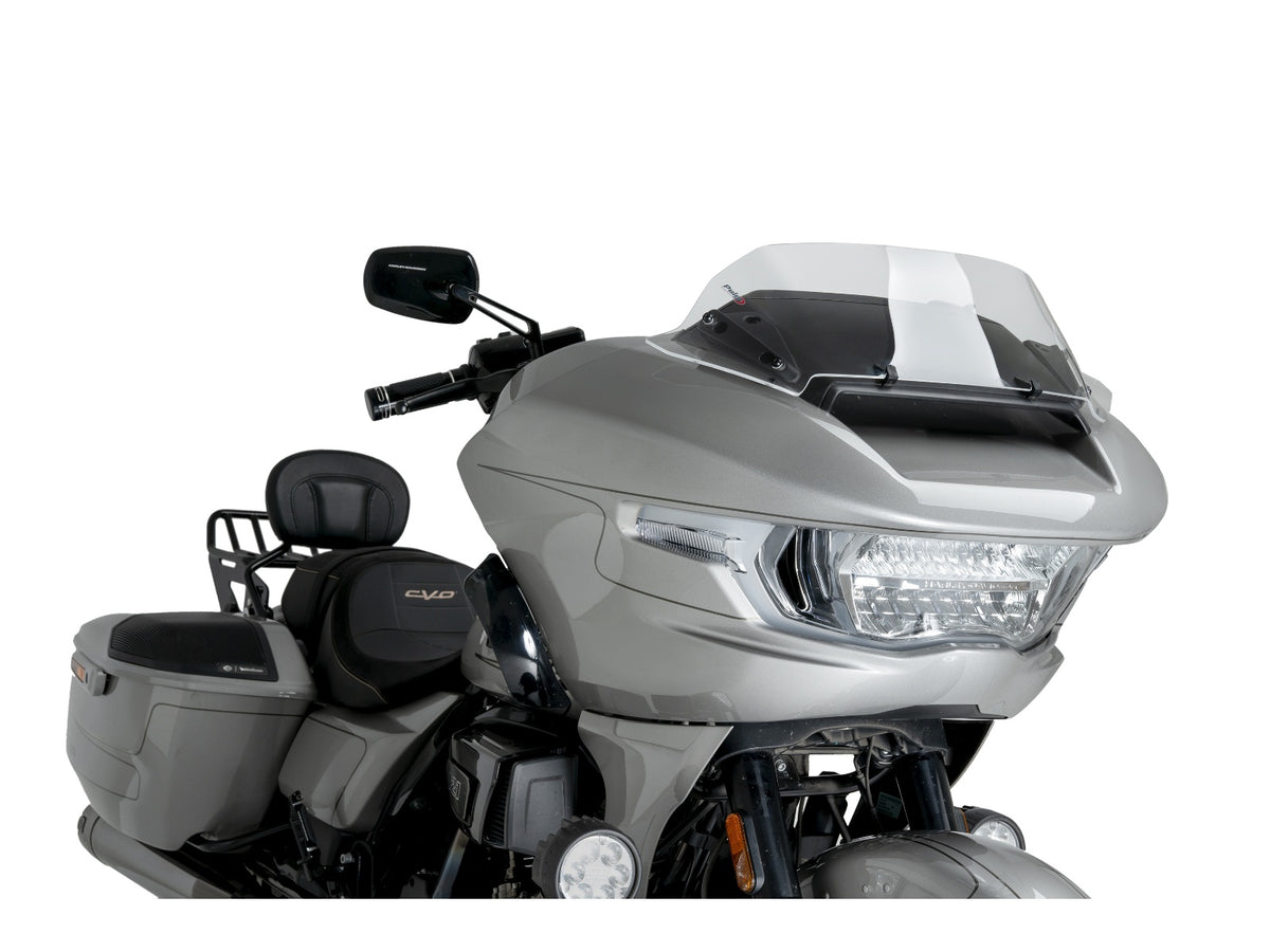 Puig Batwing Sport Screen In Clear for Harley Davidson Road Glide FLTRX (24) Main image
