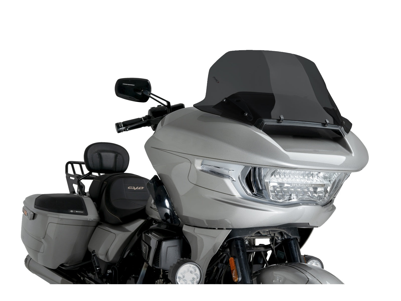 Puig Batwing Sport Screen In Clear for Harley Davidson Road Glide FLTRX (24)