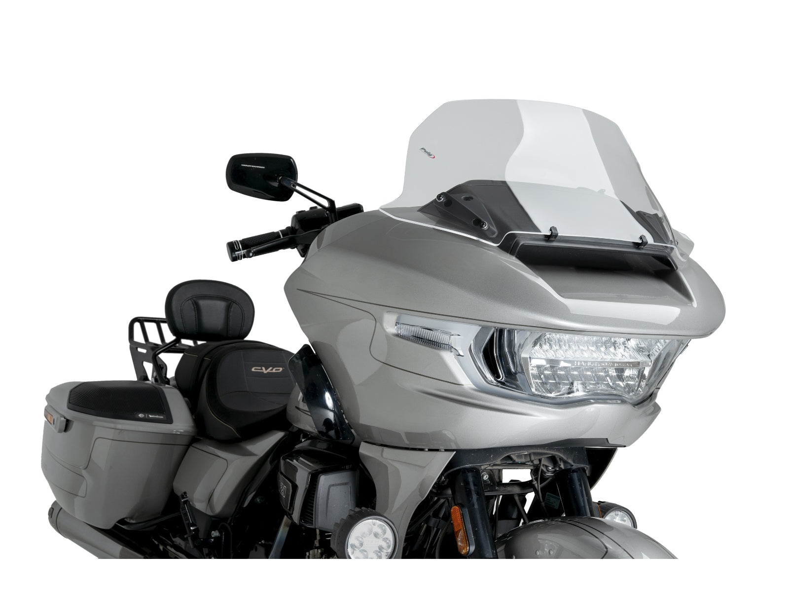 Puig Batwing Sport Screen In Clear for Harley Davidson Road Glide FLTRX (24)