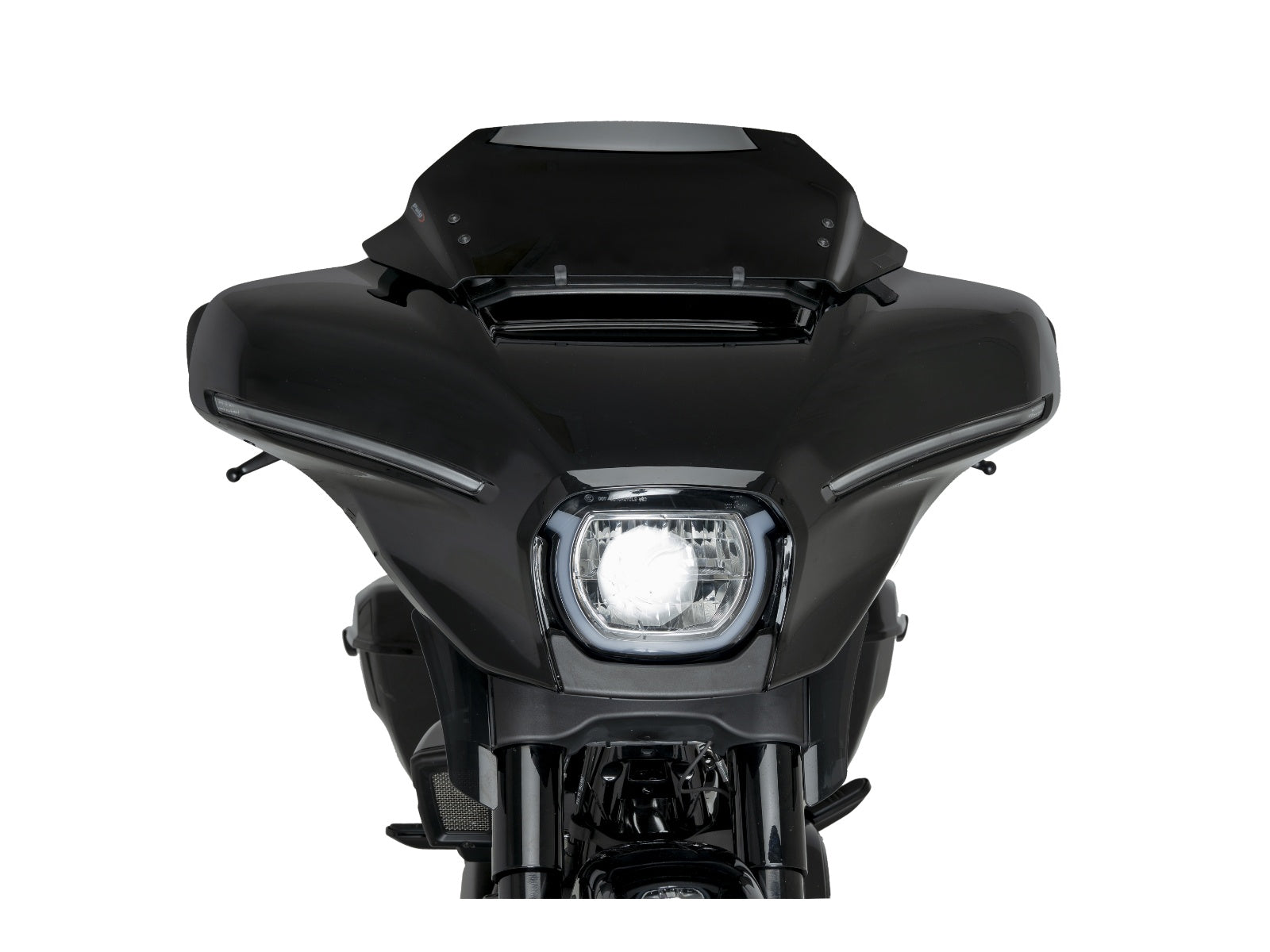 Puig Batwing Sport Screen In Clear for Harley Davidson Street Glide FLHXSE (24)