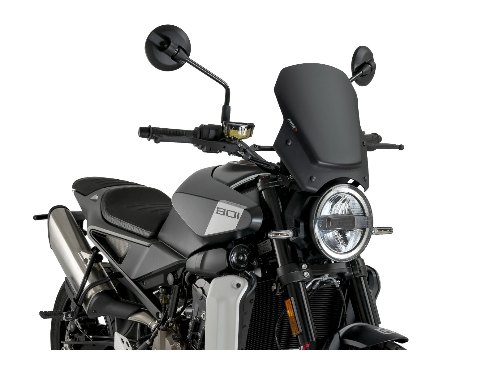 Puig New Generation Sport Screen In Clear for Husqvarna Svartpilen 801 (24-25)
