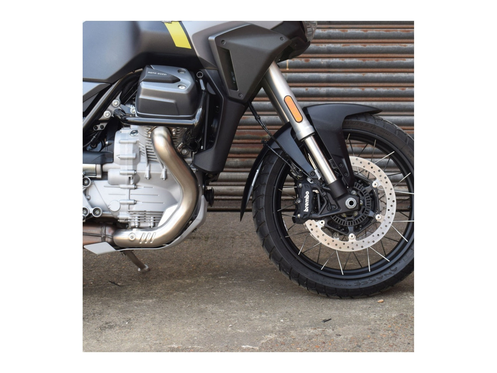 Puig Front Mudguard Extender for Moto Guzzi Stelvio 1000 (24-25)