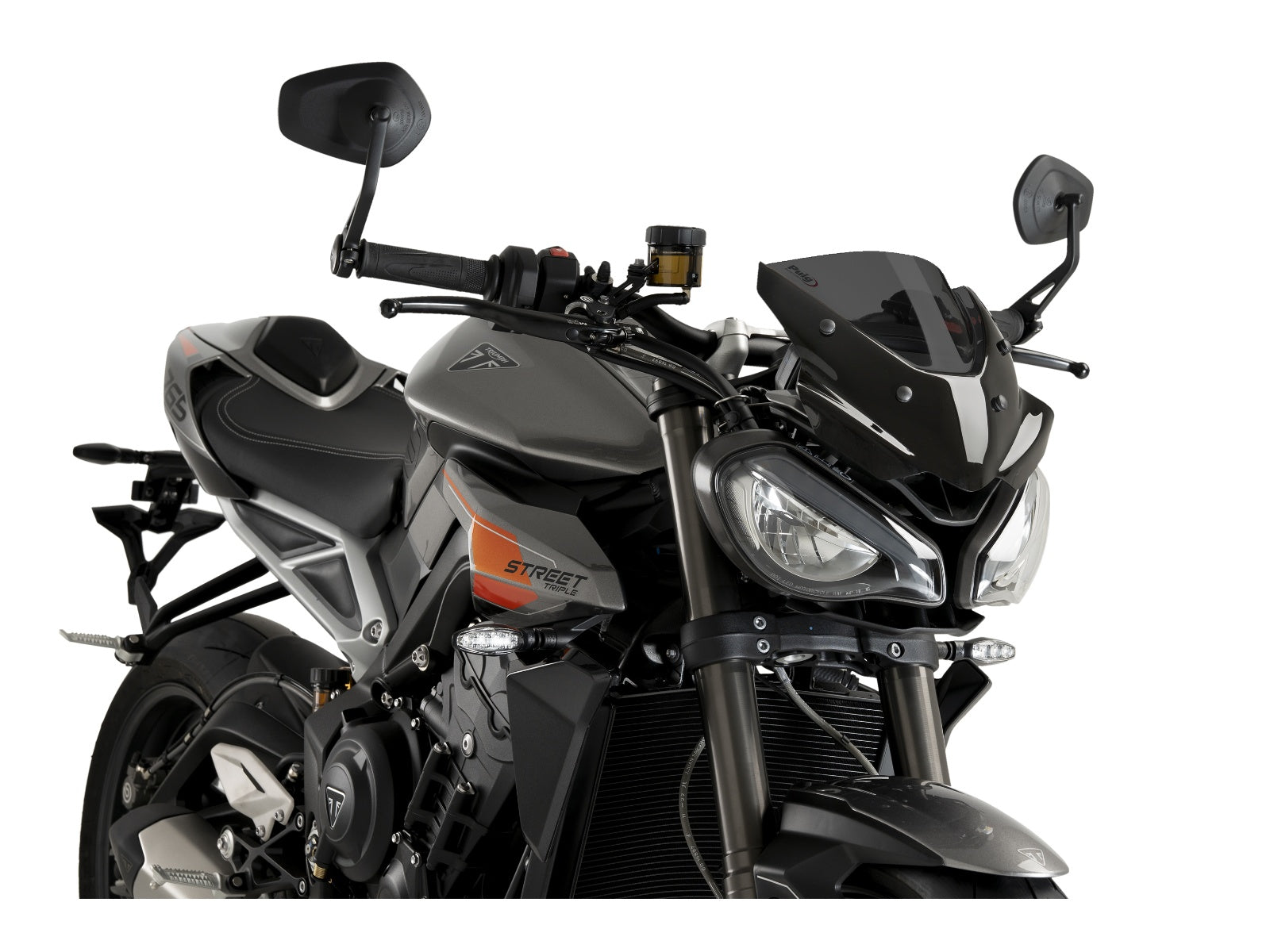 Puig New Generation Sport Screen for Triumph Street Triple 765 R (23-26) Secondary image
