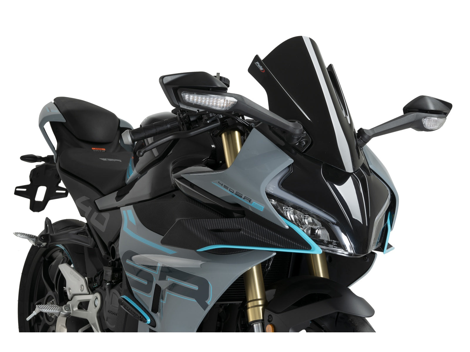Puig Z-Racing Screen In Clear for CF Moto 450SR (23-24)