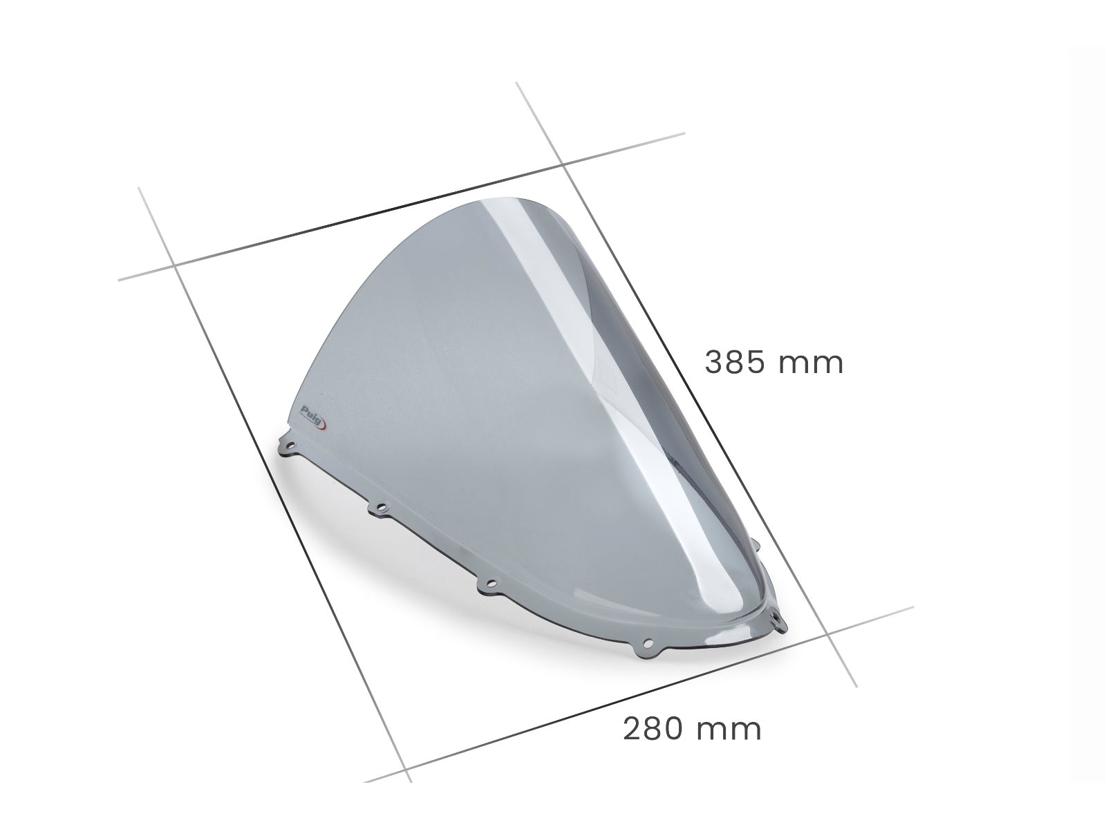 Puig R-Racer Screen In Clear for Ducati Panigale V4 S (25)