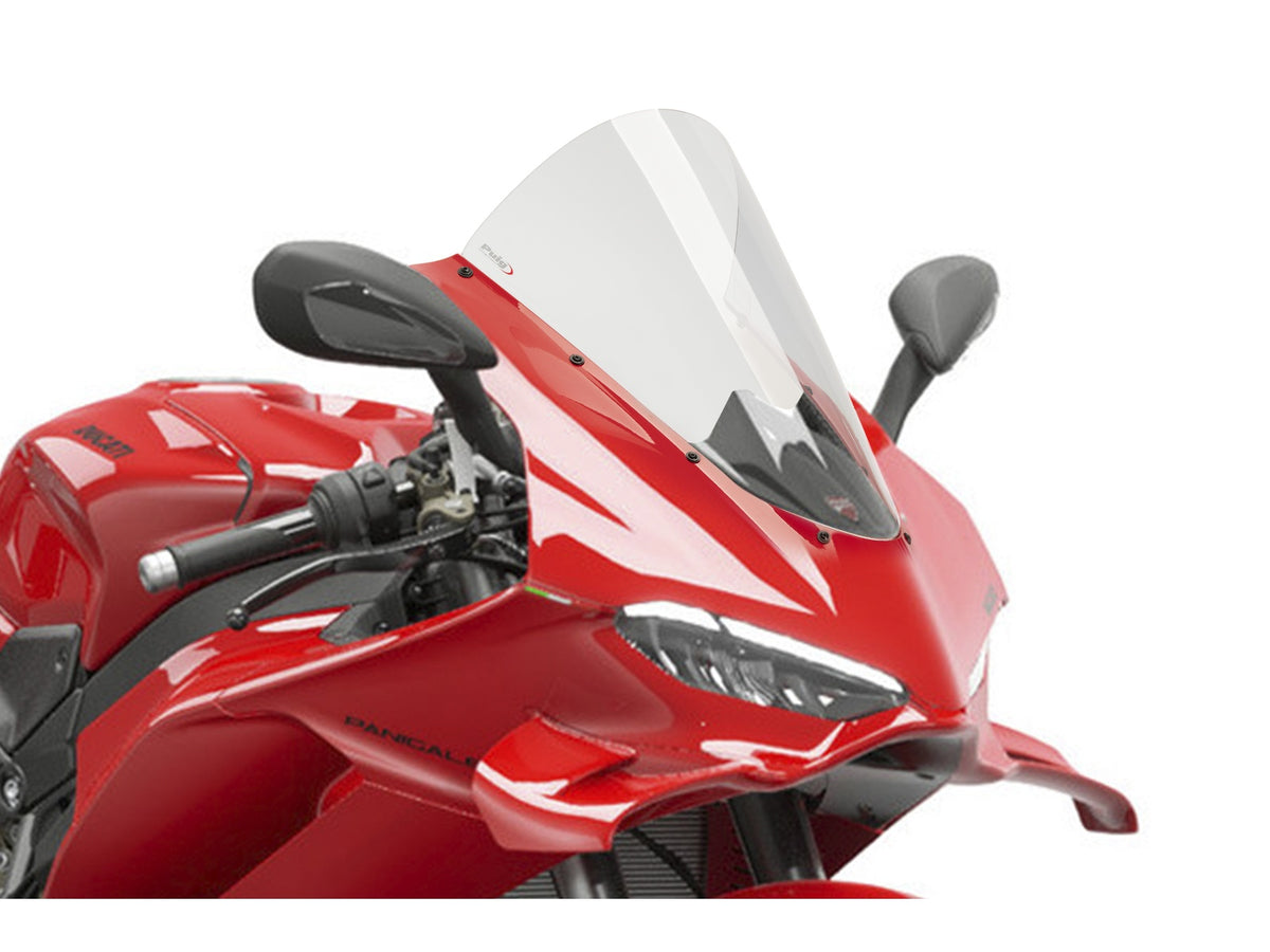 Puig R-Racer Screen In Clear for Ducati Panigale V4 (25) Main image
