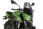 Puig New Generation Touring Tall Screen In Dark Smoke for Kawasaki Z650S (26)