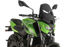 Puig New Generation Touring Tall Screen In Matt Black for Kawasaki Z650S (26)