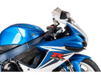 Puig Sport Downforce Spoilers In Black for Suzuki GSX R 600 (11-16)
