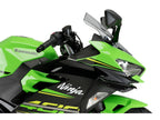 Puig Sport Downforce Spoilers In Black for Kawasaki Ninja 400 (18-24)