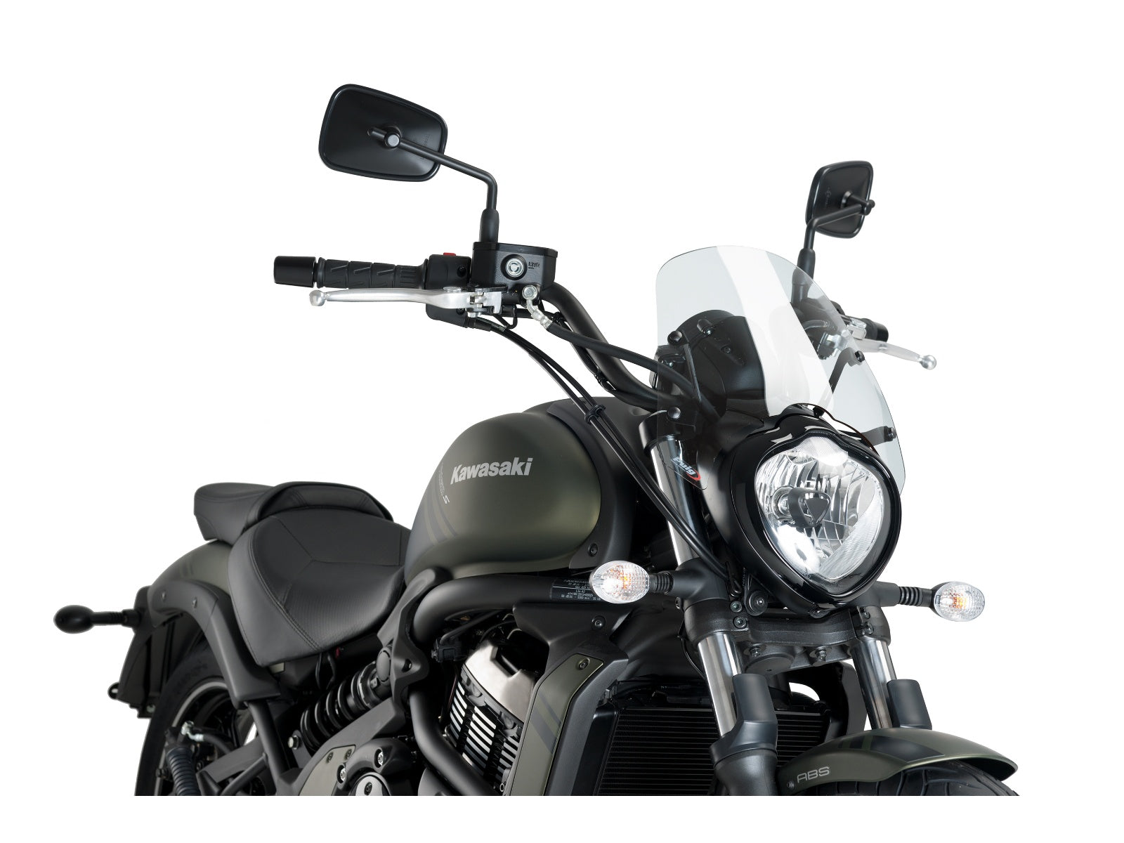Puig New Generation Sport Screen In Clear for Kawasaki Vulcan S Special Edition (17-20)