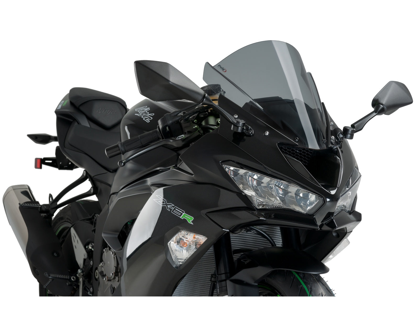 Puig Z-Racing Screen In Clear for Kawasaki ZX-6R 636 (09-23)
