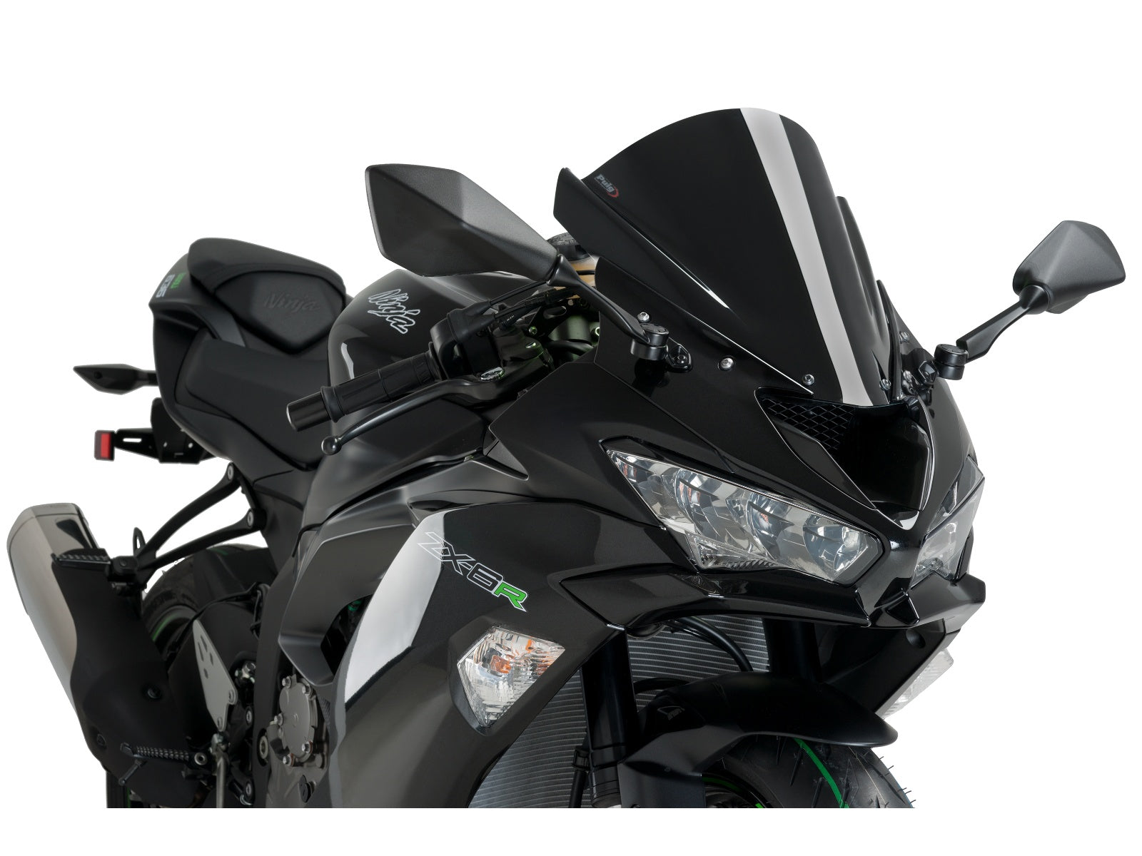 Puig Z-Racing Screen In Clear for Kawasaki ZX-6R 636 (09-23)