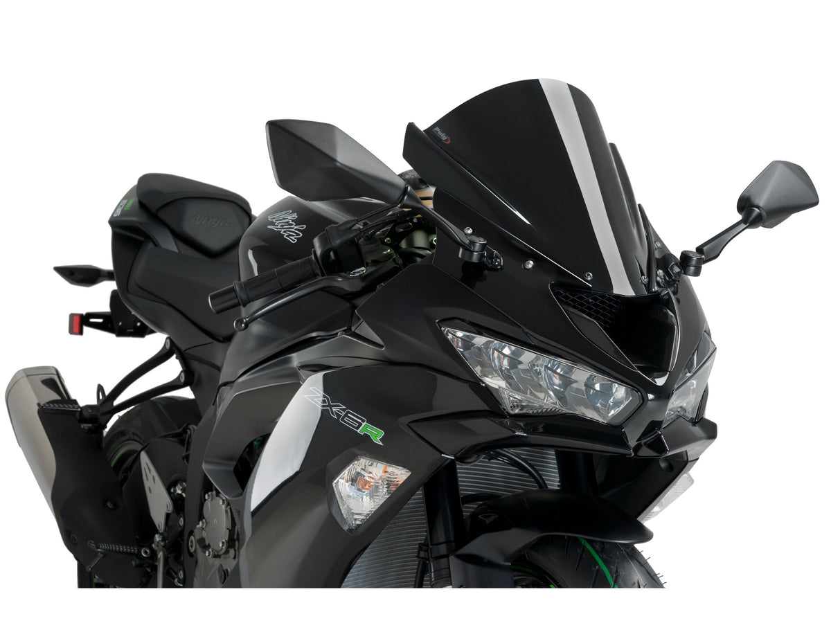 Puig Z-Racing Screen In Clear for Kawasaki ZX-10R (08-10)
