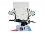 Puig TX Screen In Clear for Honda Super Cub C125i (18-23)