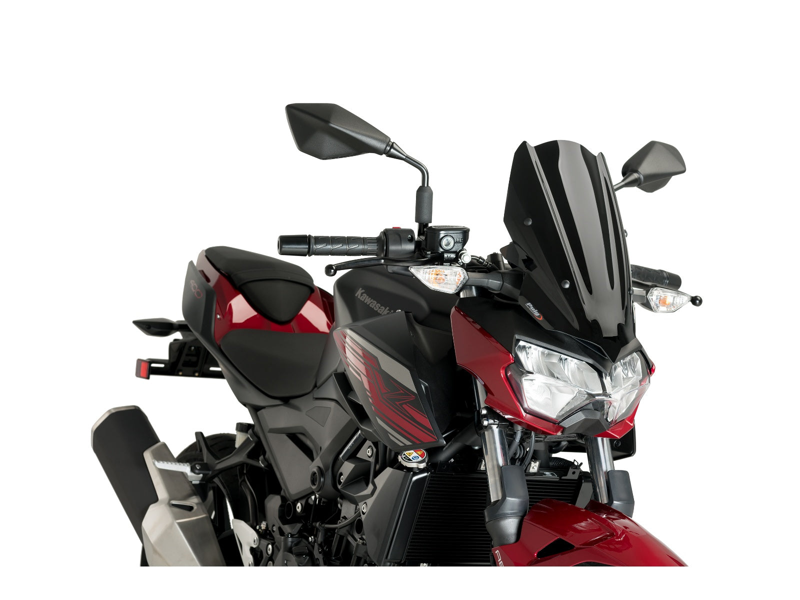 Puig New Generation Sport Screen In Clear for Kawasaki Z400 (19-24)