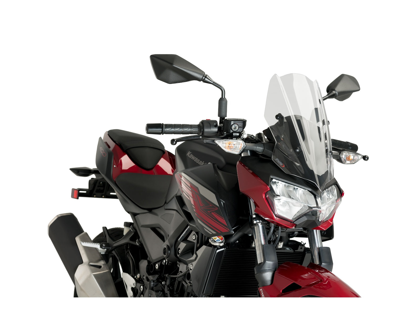 Puig New Generation Sport Screen In Clear for Kawasaki Z400 (19-24)