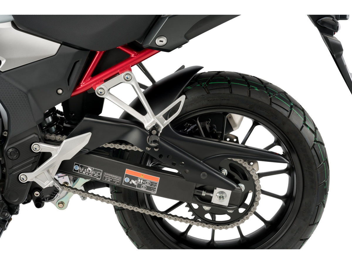 Puig Hugger In Matt Black for Honda CB500 X (19-21)