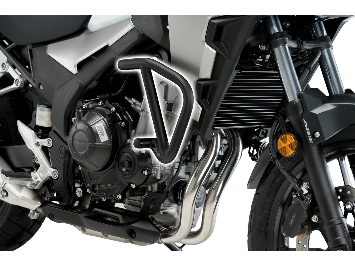 Puig Engine Guard In Black for Honda CB500 X (19-24)